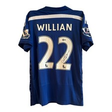 Usado, Camisa assinada por Willian AFTAL FOTO EXATA PROVA CERTIFICADO DE AUTENTICIDADE CHELSEA RARA comprar usado Usado, Camisa assinada por Willian AFTAL FOTO EXATA PROVA CERTIFICADO DE AUTENTICIDADE CHELSEA RARA comprar usado  Enviando para Brazil