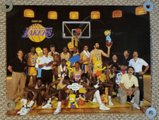 Lakers simpsons poster for sale  Canoga Park