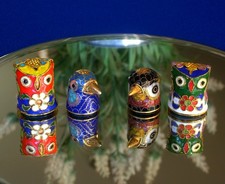 Thimbles cloisonné four for sale  PLYMOUTH
