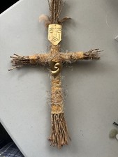 Bonecas de arte artesanais de fibra/metal/parede deusa de cura étnica tribal africana exclusivas comprar usado  Enviando para Brazil