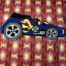 Usado, Tapete de assoalho de carro Colors Blue Drag Race tapete de porta 42” 100% acrílico pilha comprar usado  Enviando para Brazil