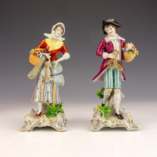 Antique sitzendorf porcelain for sale  UK