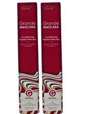 2x Grande Cosmetics Grande Mascara Condicionador Peptídeo Rímel Preto Rico 0,2 Oz, usado comprar usado  Enviando para Brazil