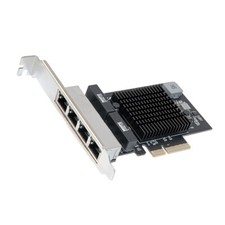 Caixa aberta - Placa Ethernet RJ45 PCIe 4 portas 2.5G comprar usado  Enviando para Brazil
