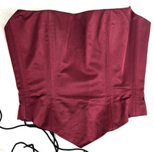 Burgundy red lace for sale  WAKEFIELD