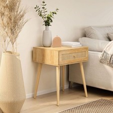 Bedside table natural for sale  SLOUGH