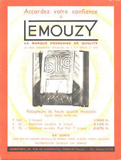 Publicité lemouzy d'occasion  Blaye