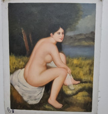 Quadro dama scena usato  Palermo
