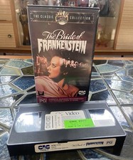 Fita VHS Vintage 1935 A Noiva de Frankenstein 92’ Ex Aluguel Fita de Vídeo Vintage comprar usado  Enviando para Brazil