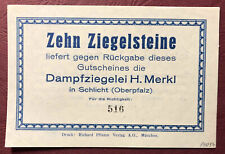 Schlicht dampfziegelei merkl gebraucht kaufen  Wörth