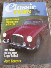 Classic cars magazine for sale  BRISTOL