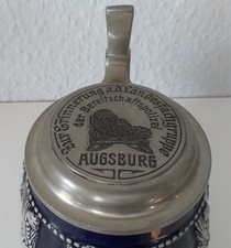 Steinzeug bierkrug tschako gebraucht kaufen  Berlin