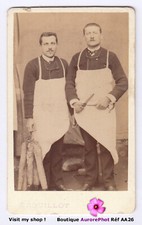 Hommes bouchers charcutiers d'occasion  Chaumont