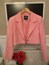 Zara pink linen for sale  GLASGOW