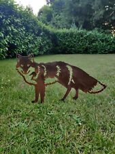 Metal fox garden for sale  SCUNTHORPE