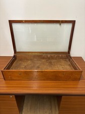 Vintage wooden glass for sale  WIMBORNE