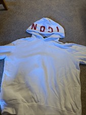 Dsquared white hoodie for sale  JOHNSTONE