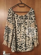 Tunika bluse animalprint gebraucht kaufen  Uffing