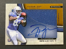 2012 Topps Strata - Dwayne Allen #CCAR-DA Tennessee Titans - Patch de controle remoto AUTO /150 comprar usado  Enviando para Brazil