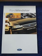 Ford windstar prospekt gebraucht kaufen  Vechta