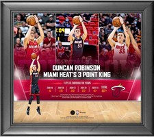 Usado, Colagem Duncan Robinson Miami Heat Framed 15x17 2022 franquia três pontos rei comprar usado  Enviando para Brazil
