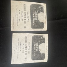 étiquettes château smith d'occasion  Bagnolet