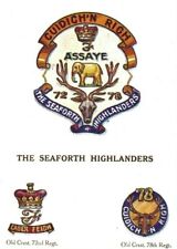 Seaforth highlanders postcard for sale  BARNET