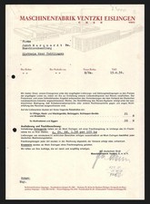 Rechnung eislingen 1936 gebraucht kaufen  Berlin