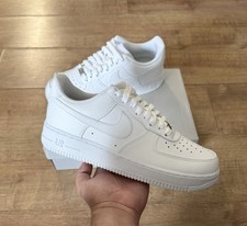 Nike Air Force 1 '07 Sneakers da Uomo - White/White, EU 42 SHIP 2 WEEKS na sprzedaż  Wysyłka do Poland