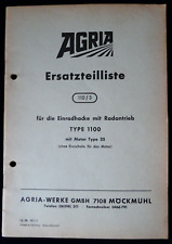 Agria einradhacke 1100 gebraucht kaufen  Wiesloch