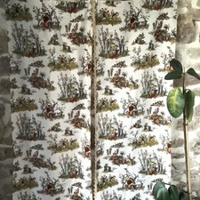 Paire rideaux vintage d'occasion  Quimper