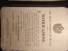 Decreto notificaxione regio usato  Roma
