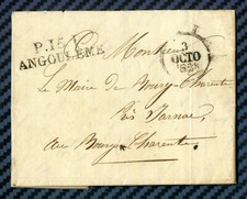 Lettre angoulême bourg d'occasion  Pont-de-Vaux