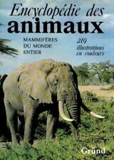 Encyclopédie animaux mammifè d'occasion  Bazouges-la-Pérouse