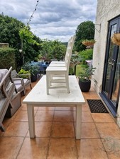 Solid wood dining for sale  ORPINGTON