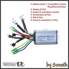 centralina bici elettrica 36v 250w brushless usato centralina bici elettrica 36v 250w brushless usato Italia