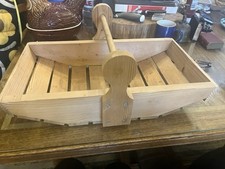 Wooden garden trug for sale  DOWNHAM MARKET