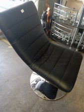 Fauteuil cuir noir d'occasion  Nouzonville