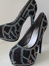 Ladies rhinestones stiletto for sale  Deerfield Beach