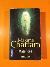 Maxime chattam malefices d'occasion  Bellegarde-sur-Valserine