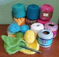 Lot crochet thread for sale  Aledo
