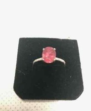 3ct solitaire pink for sale  PRESTON