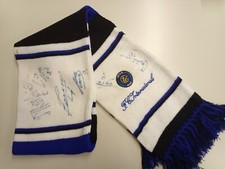 Sciarpa inter autografata usato  Orsago