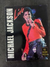 MICHAEL JACKSON Ótimo Livro/Revista AO VIVO B34 comprar usado  Enviando para Brazil