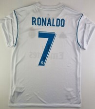 Cristiano Ronaldo CR7 Real Madrid 2017-2018 assinado à mão com certificado de autenticidade frete grátis comprar usado  Enviando para Brazil