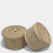 Pair handwoven natural for sale  Azusa