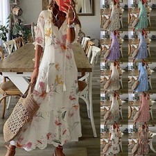 Damen boho maxikleid gebraucht kaufen  Stuttgart