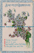 R640514 birthday greetings. usato  Spedire a Italy
