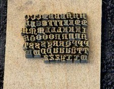 Prägeschrift messingschrift b gebraucht kaufen  Deutschland