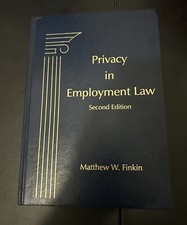 Privacy employment law for sale  Hialeah